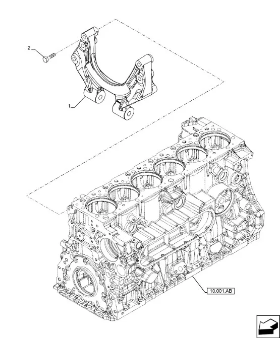 5801375866 - кронштейн