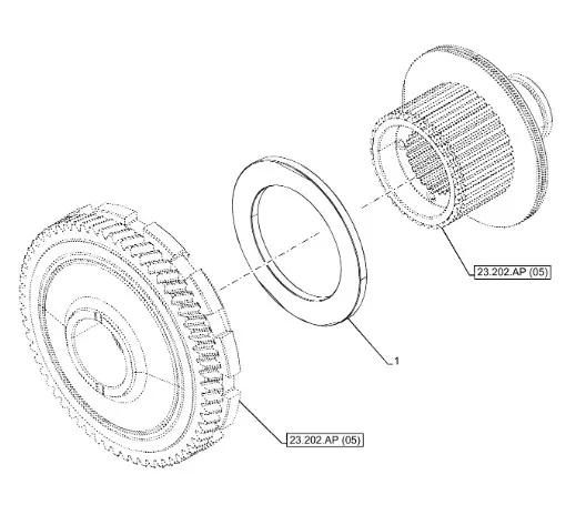 5156715 - кольцо регулировочное